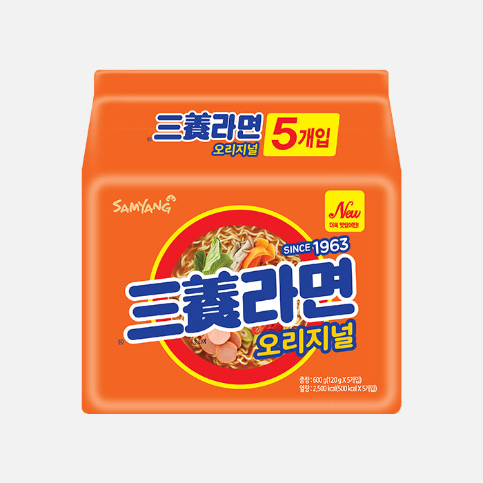 [Samyang] Samyang Ramen 120g x 5p 삼양라면 멀티팩