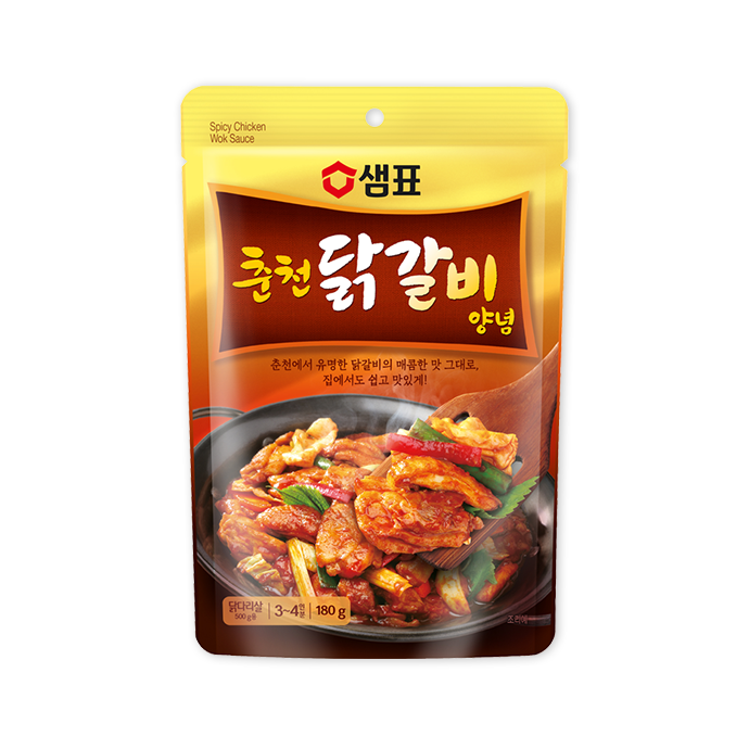 [Sempio] Spicy Chicken Wok Sauce 180g 춘천닭갈비 양념