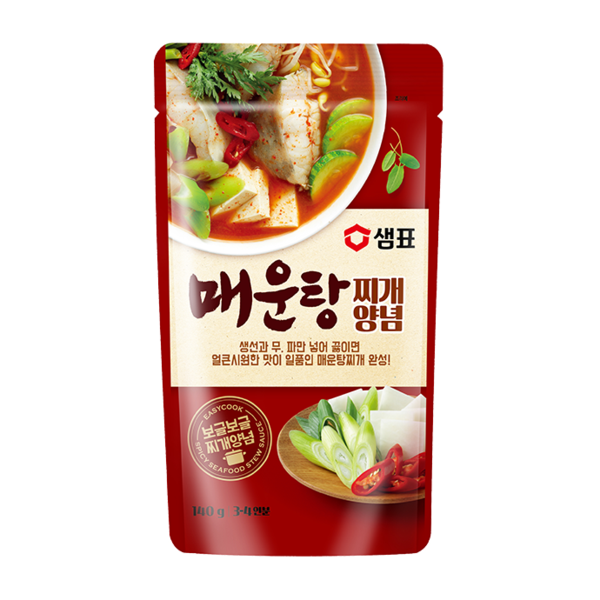 [Sempio] Spicy Seafood Stew Sauce 140g 동태 매운탕찌개양념