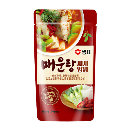 [Sempio] Spicy Seafood Stew Sauce 140g 동태 매운탕찌개양념