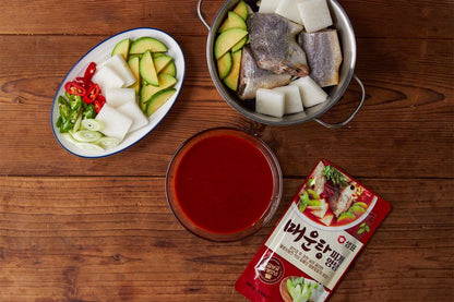 [Sempio] Spicy Seafood Stew Sauce 140g 동태 매운탕찌개양념