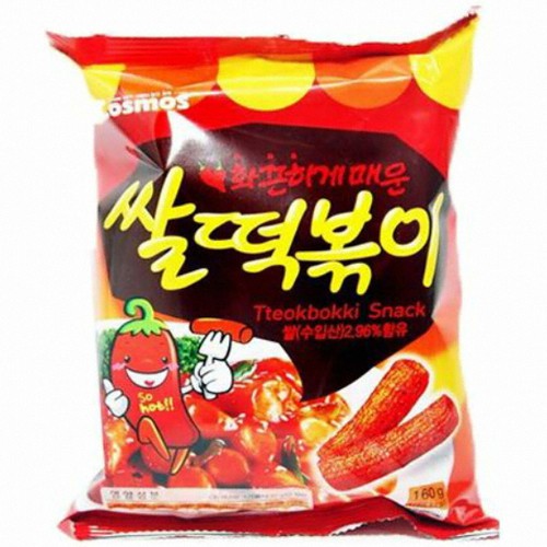 [Mommos] Tteokbokki Snack 160g 코스모스 쌀떡볶이